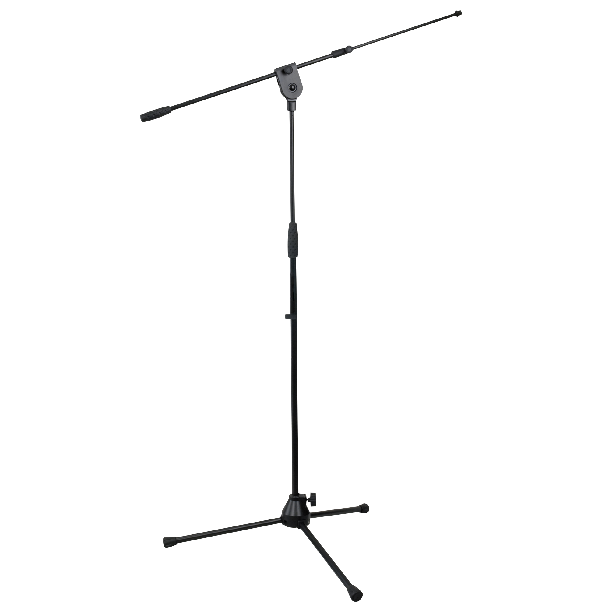 SHOWGEAR Telescopic Microphone Boom Stand - Pro 850-1430 mm - Base in metallo - 3/8 filetto
