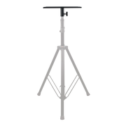SHOWGEAR Tray for 35 mm stand Acciaio - 42 x 38 cm - nero