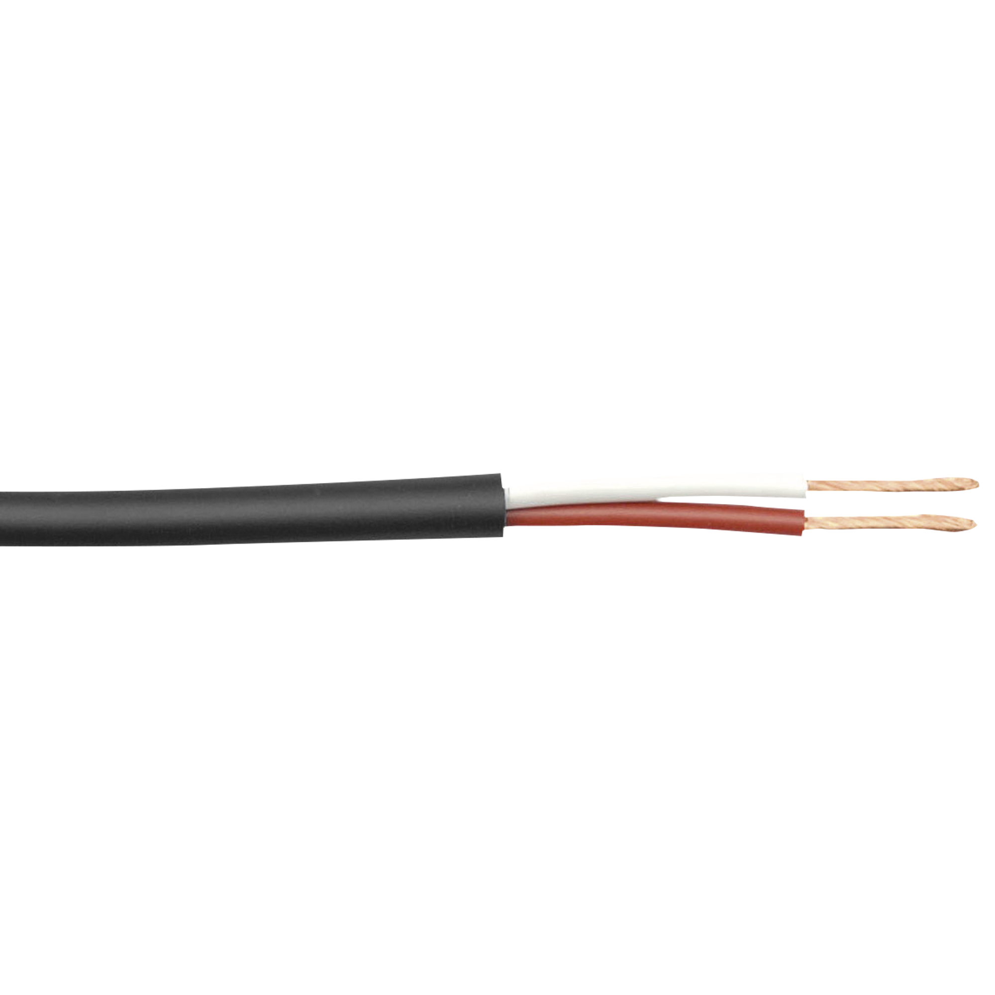 DAP SPC-225 Stage Speaker Cable 2x 2.5 mm - 100 m on spool - black jacket Cavo altoparlante da palco 2 x 2,5 mm - 100 m su rocchetto - rivestimento nero