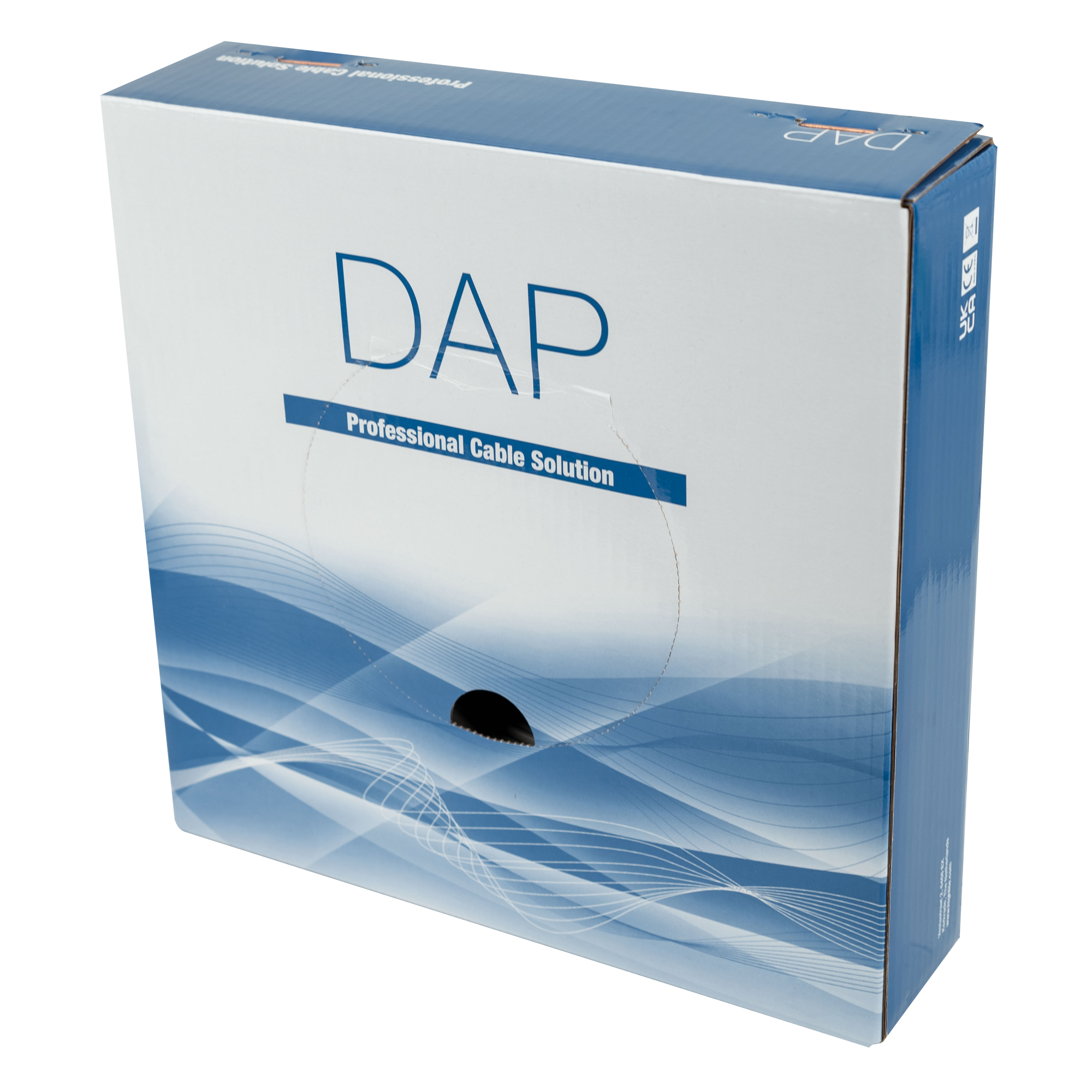 DAP SPC-275-DCA-s2-d0-a3 - CPR Speaker Cable White EN 50575 - 2x 0,75 mm² - 100 m - colore bianco
