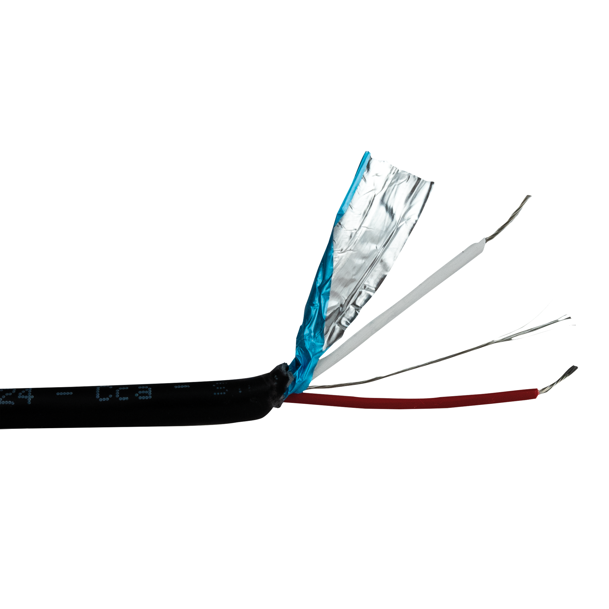 Dap MC-224-Cca-S1b-d2-a1 CPR Microphone Cable EN 50575 - 2x 0.34 mm² - 100 m on spool - black jacket EN 50575 - 2x 0,34 mm² - 100 m su bobina - rivestimento nero