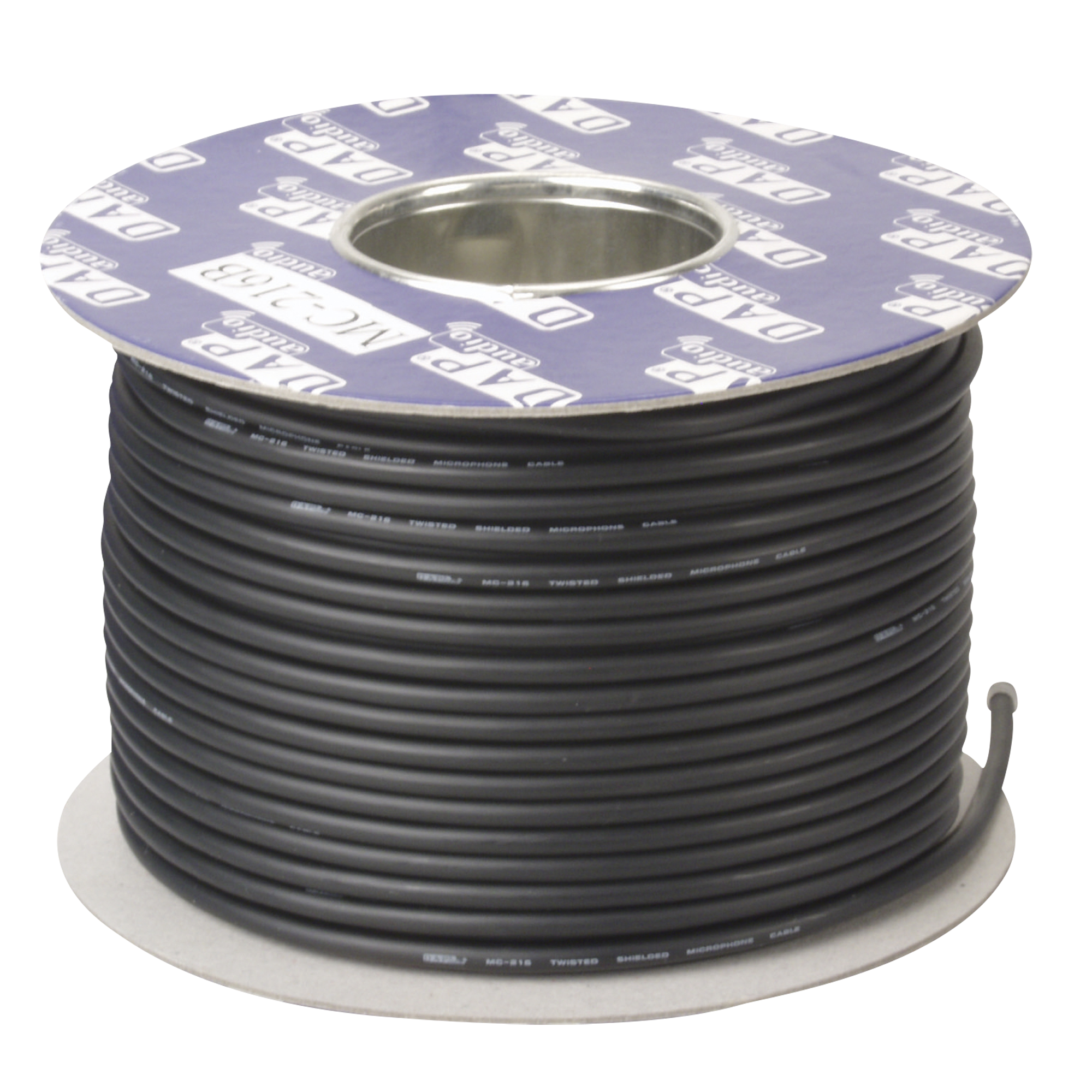 Dap LC-126 Line cable a-symmetric - 100 m on spool Cavo di linea asimmetrico nero - 100m su rocchetto
