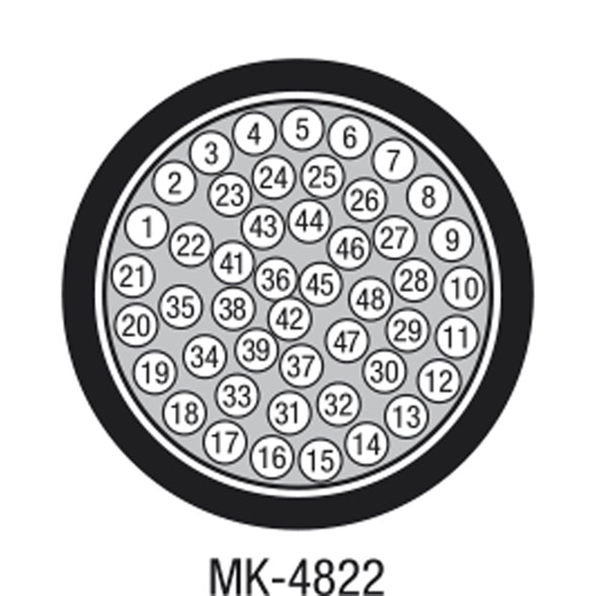 DAP MK-4822 48 Coppie Studio multicore - blu - prezzo al m