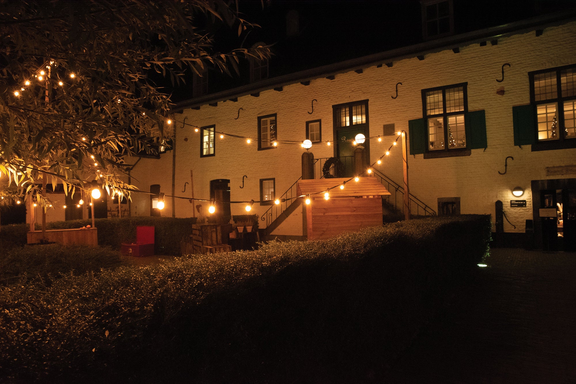 SHOWGEAR Festoon Light E27 Black, 20.000mm 50 cm di distanza - nero - 20 m