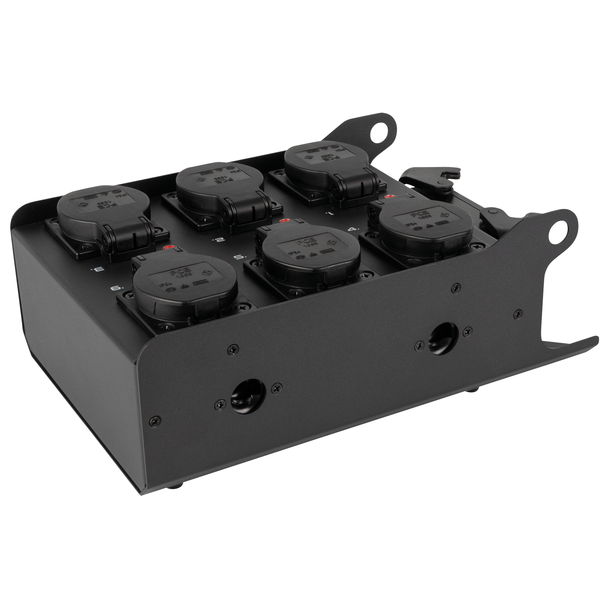 SHOWGEAR PowerCore 1m.6s Breakout da ingresso Multipin H16 a 6x Schuko