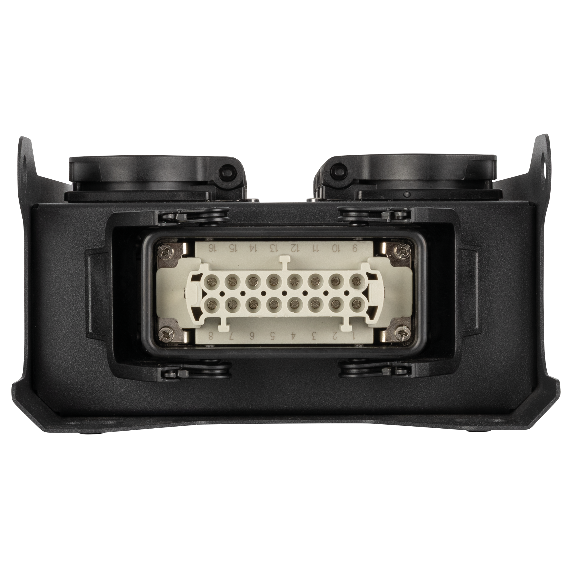 SHOWGEAR PowerCore 2m.6s Breakout da ingresso/uscita Multipin H16 a 6x Schuko