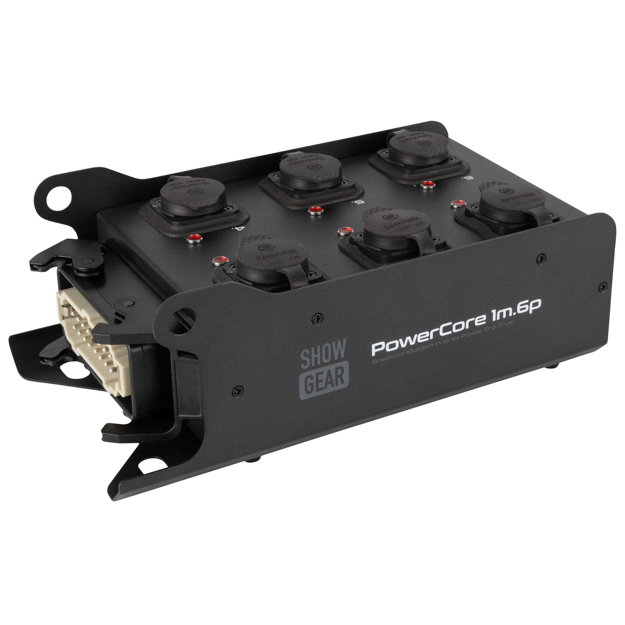 SHOWGEAR PowerCore 1m.6p Breakout da ingresso Multipin H16 a 6x Power Pro True