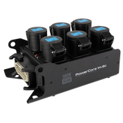 SHOWGEAR PowerCore 1m.6c Breakout da ingresso Multipin H16 a 6x CEE 16A (1P+N+PE)