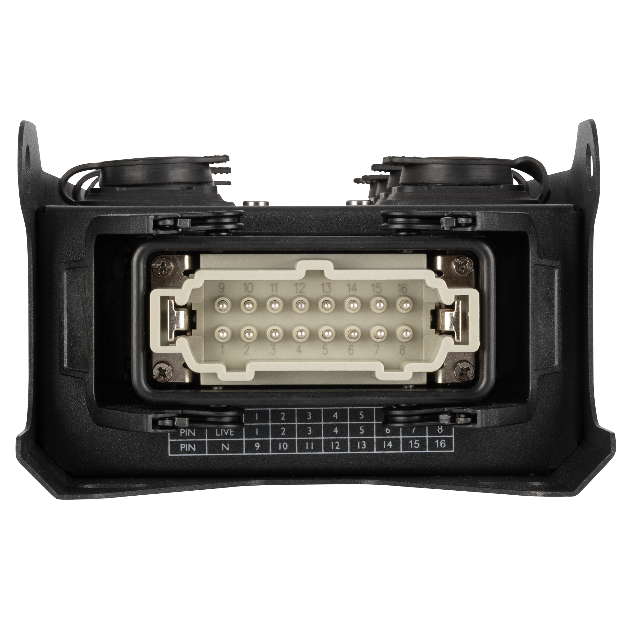 SHOWGEAR PowerCore 1m.8p Breakout da ingresso Multipin H16 a 8x Power Pro True