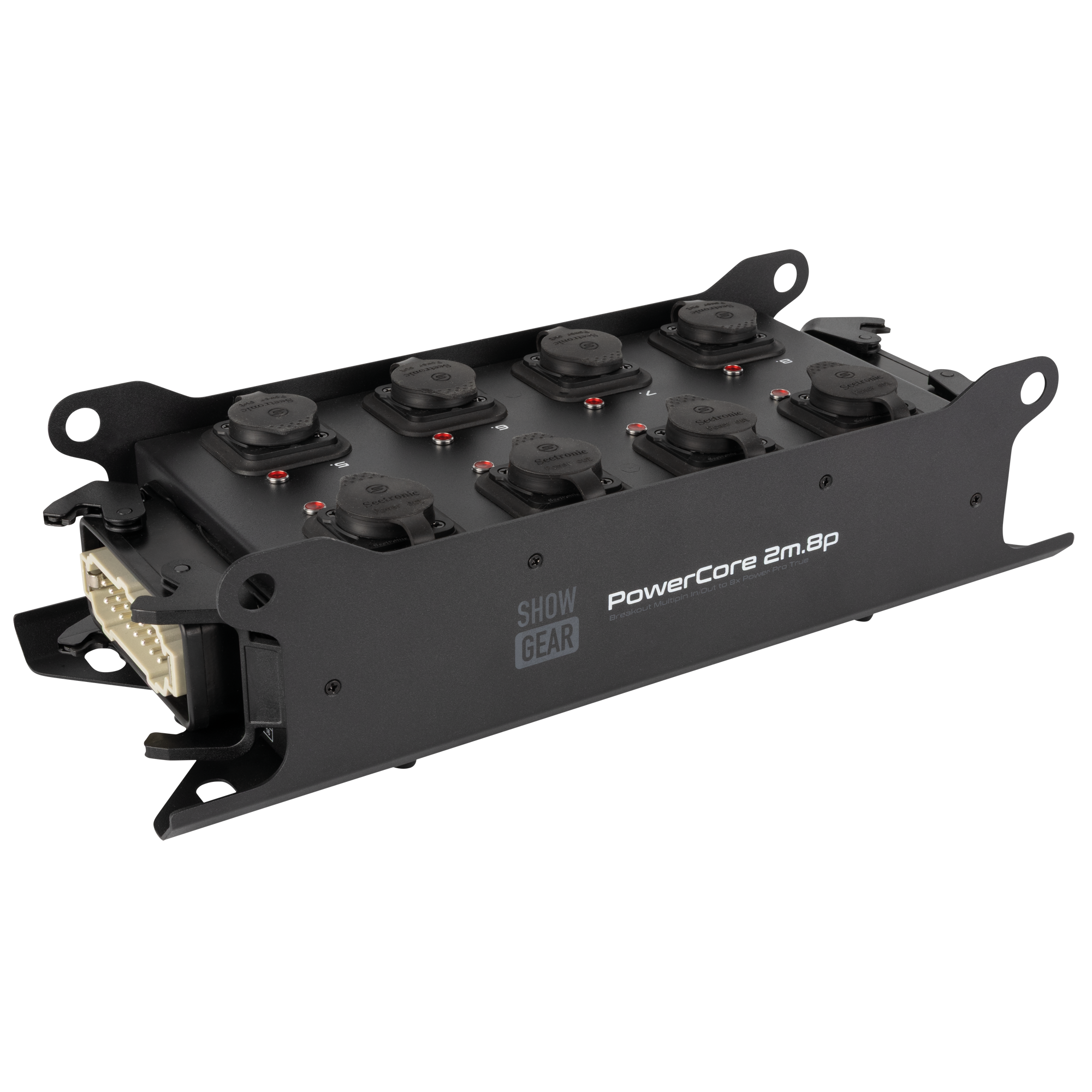 SHOWGEAR PowerCore 2m.8p Breakout da ingresso/uscita Multipin H16 a 8x Power Pro True
