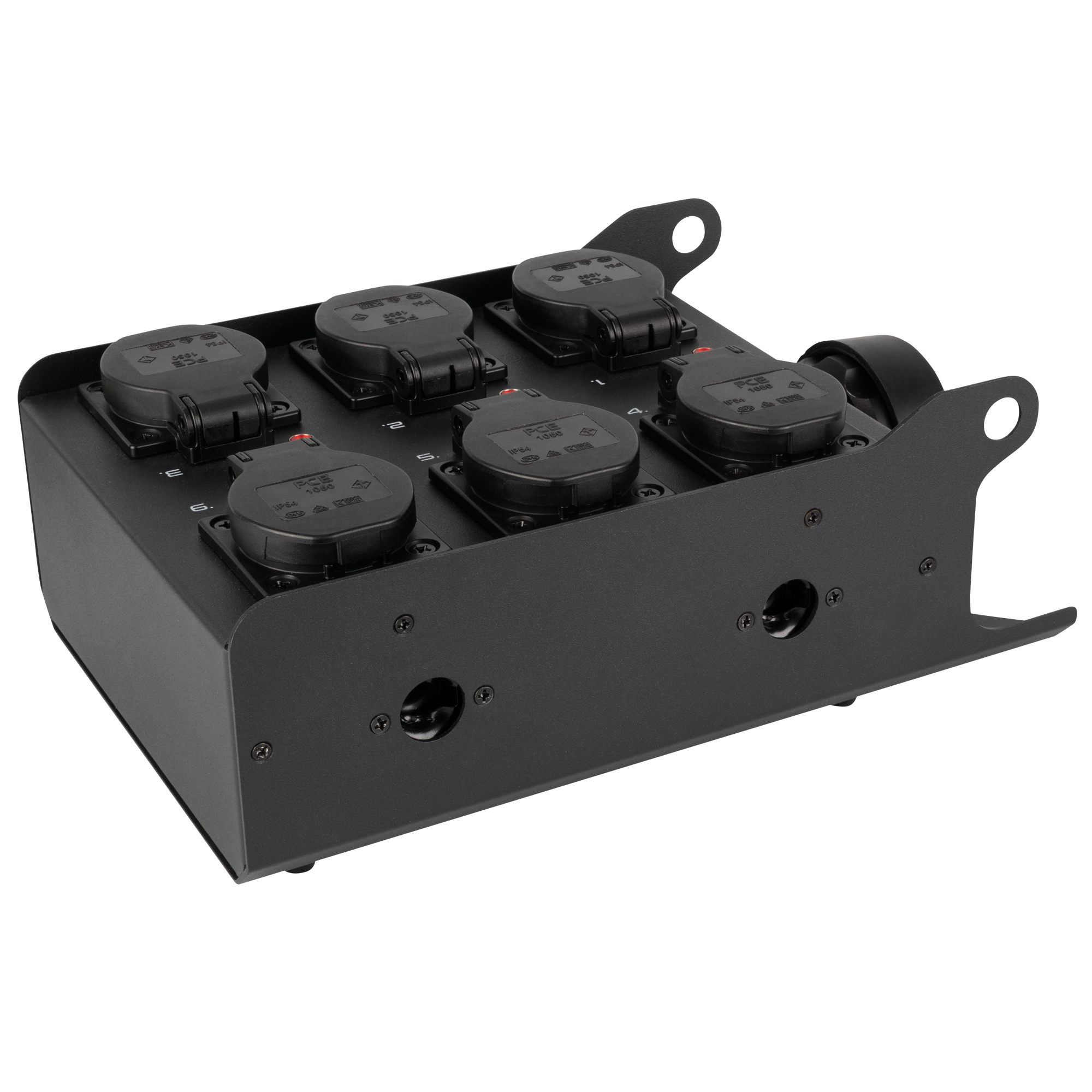 SHOWGEAR PowerCore 1s.6s Breakout da ingresso Multipin S19 a 6x Schuko