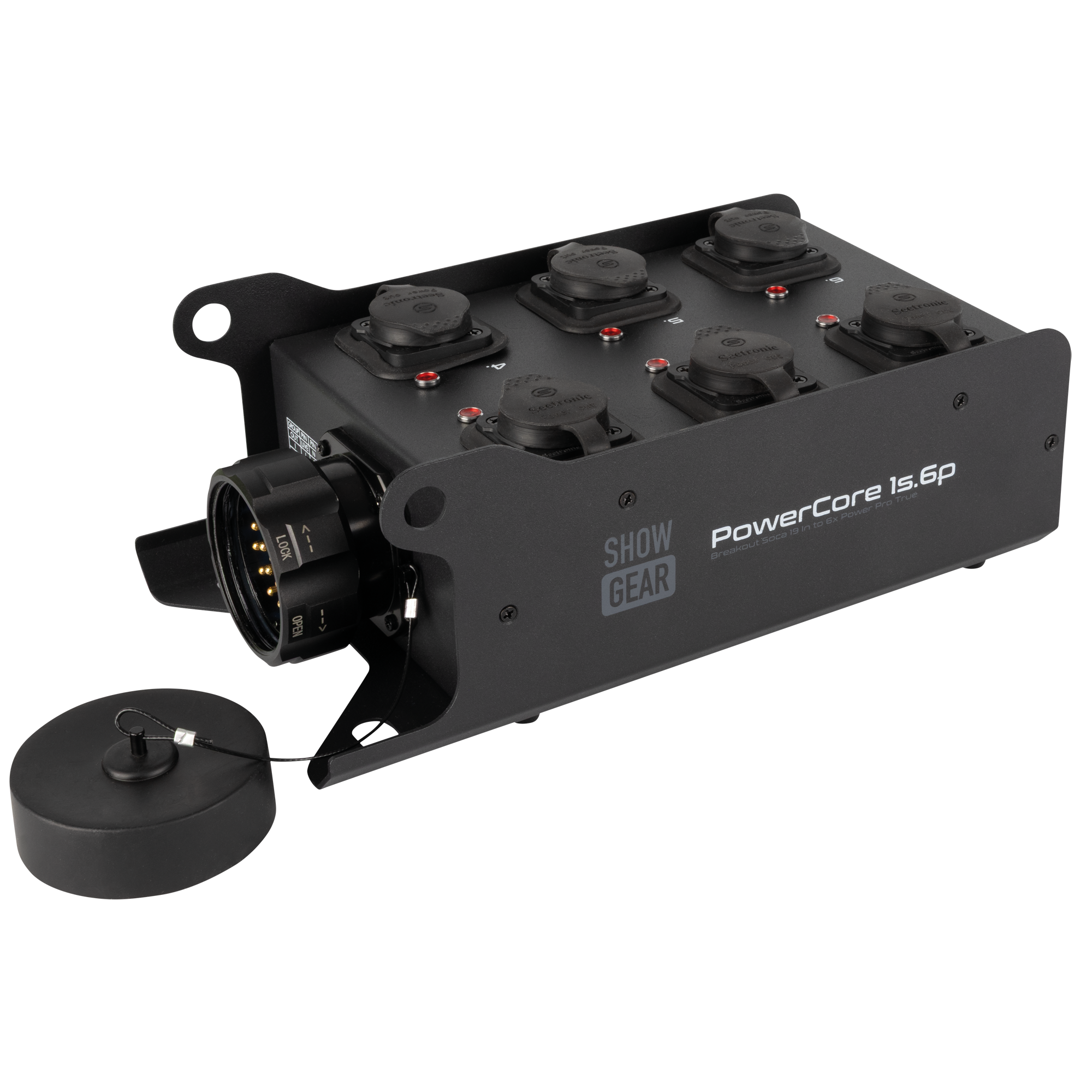 SHOWGEAR PowerCore 1s.6p Breakout da ingresso Multipin S19 a 6x Power Pro True