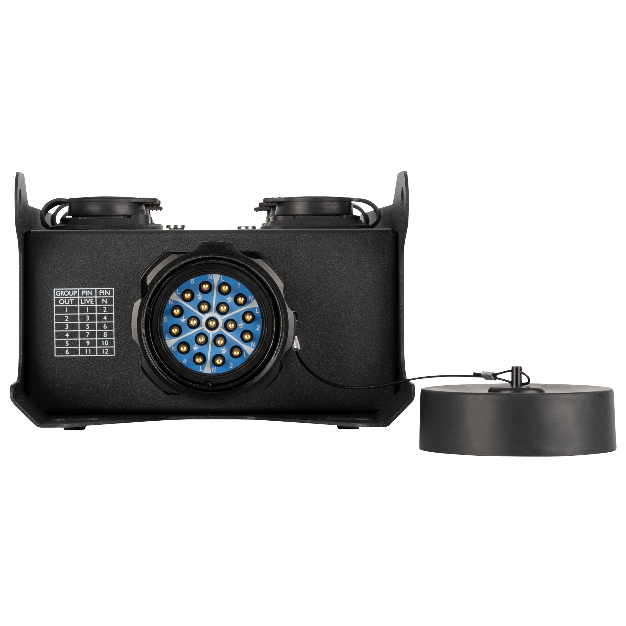 SHOWGEAR PowerCore 1s.6p Breakout da ingresso Multipin S19 a 6x Power Pro True