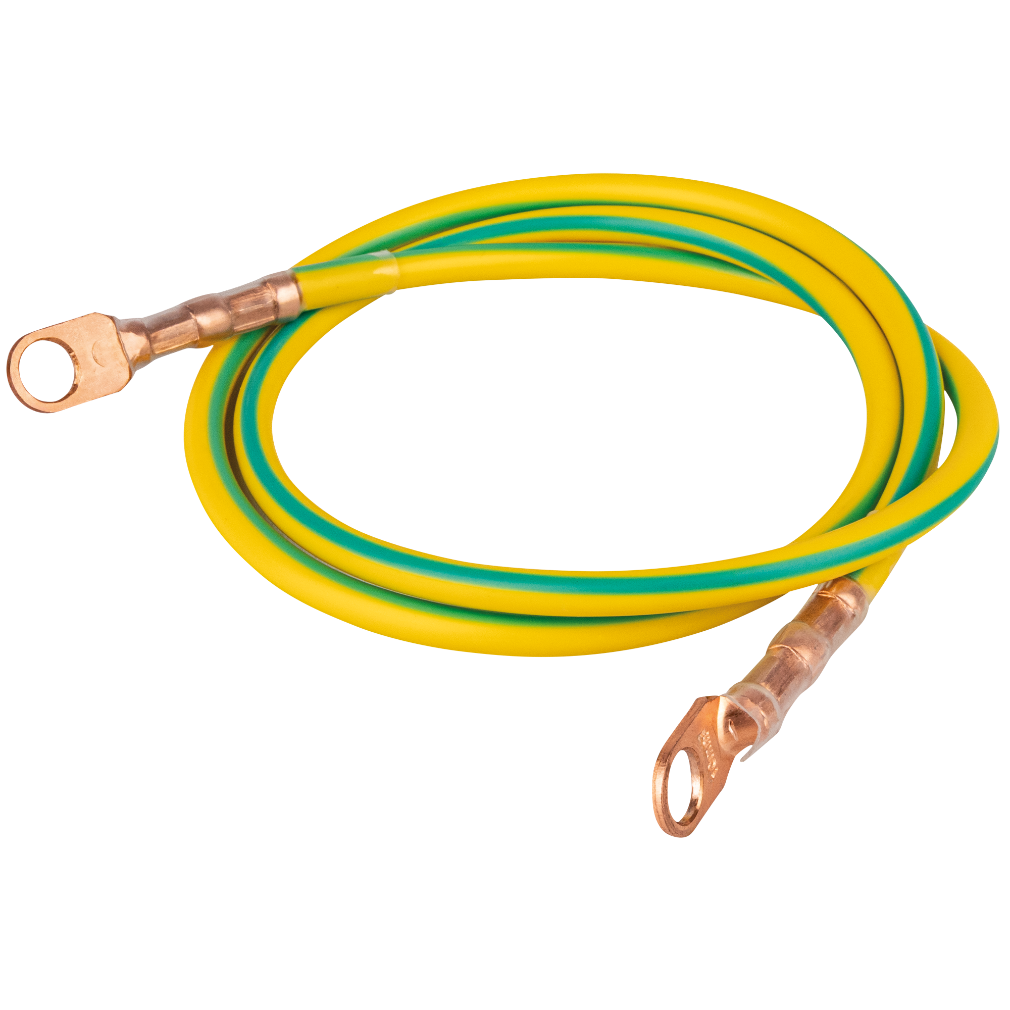 SHOWGEAR PowerCore Grounding Cable 0.5 m, 25 mm², M10 eyelets 0,5 m, 25 mm², capicorda M10