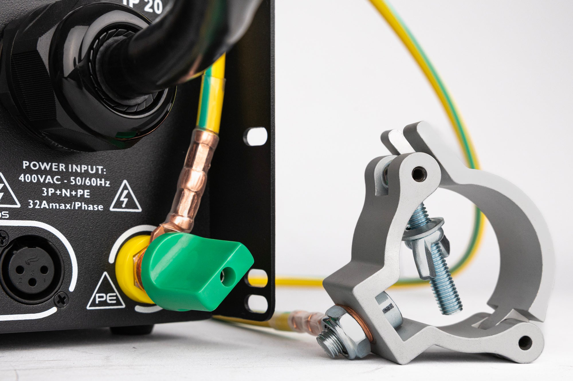 SHOWGEAR PowerCore Grounding Cable 2.5 m, 25 mm², M10 eyelets 2,5 m, 25 mm², capicorda M10