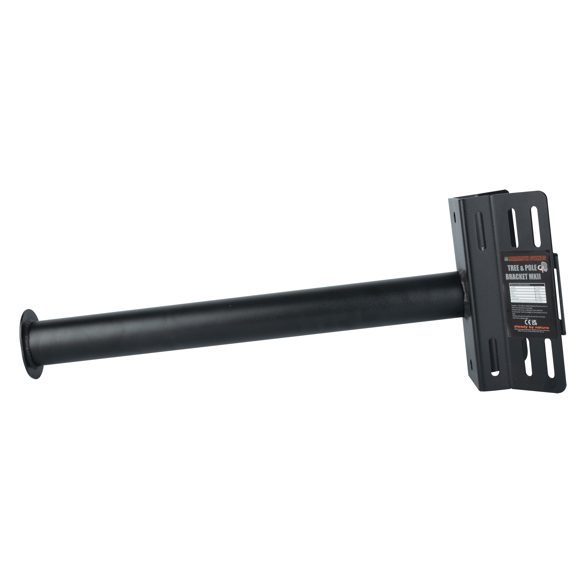 SHOWGEAR Tree & Pole Mounting Bracket MKII Tree/pole mounting bracket with ø 50 mm tube Staffa di montaggio per albero/palo con tubo ø 50 mm