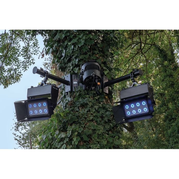 SHOWGEAR Tree & Pole Mounting Bracket MKII Tree/pole mounting bracket with ø 50 mm tube Staffa di montaggio per albero/palo con tubo ø 50 mm
