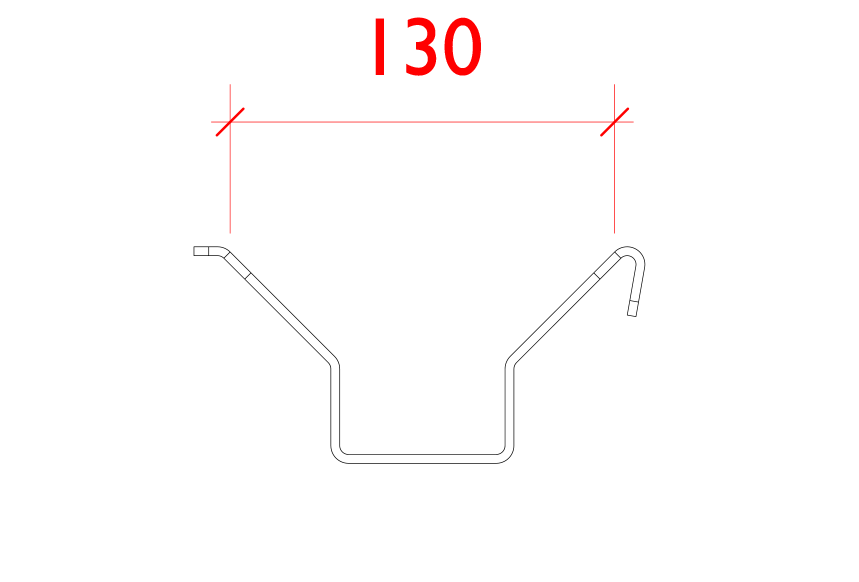 SHOWGEAR Mast Mounting Bracket Mast mounting bracket with ø 12,5 mm hole Staffa di montaggio per trave con foro ø 12,5 mm