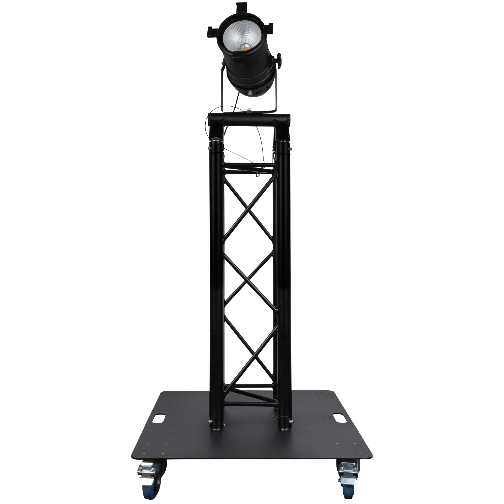 SHOWGEAR Base & Truss Mount 30 30 x 30 cm - Tubo da 50 mm con scanalatura a T