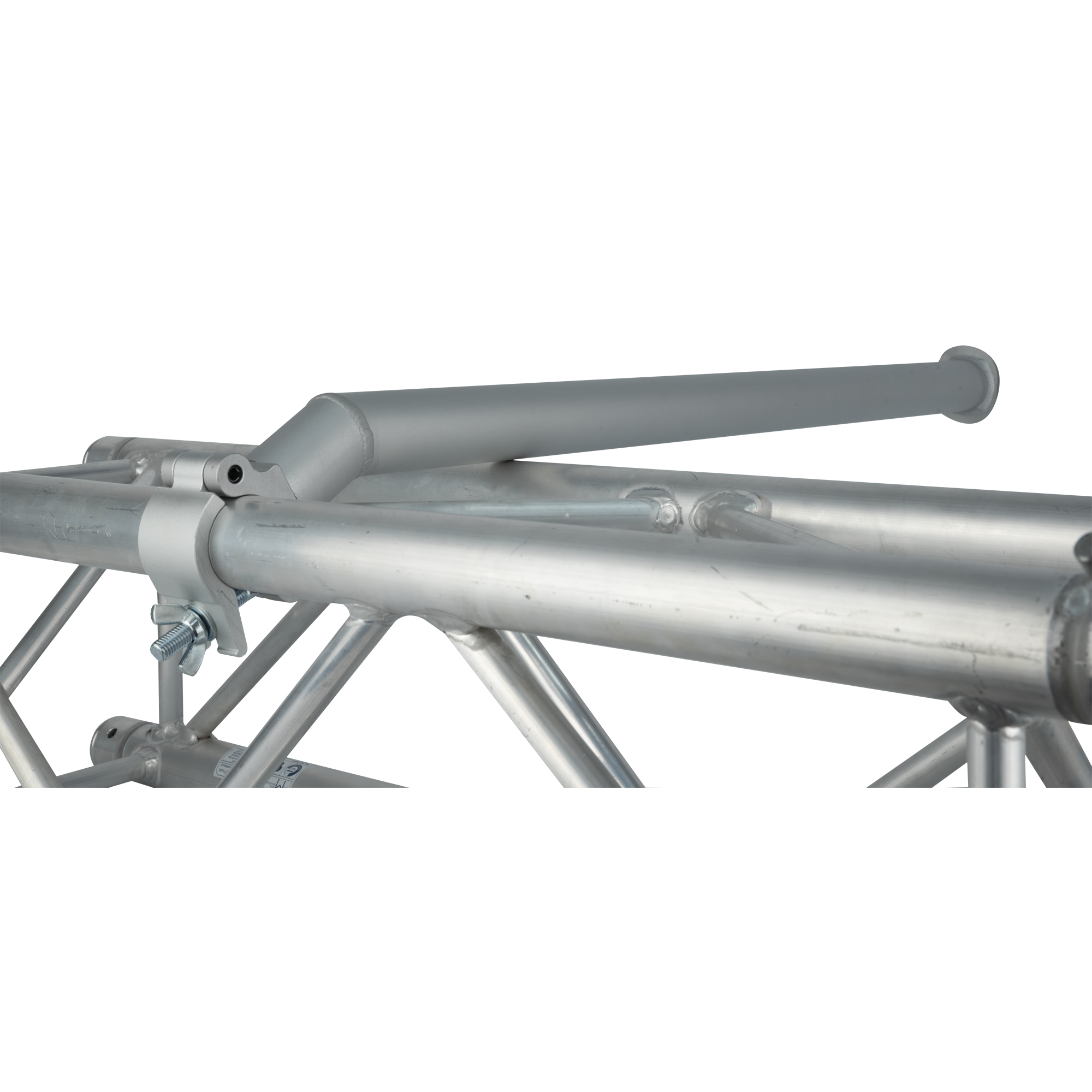 SHOWGEAR Angled Arm Coupler MKII WLL: 50 kg - silver WLL: 50 kg - Colore argento