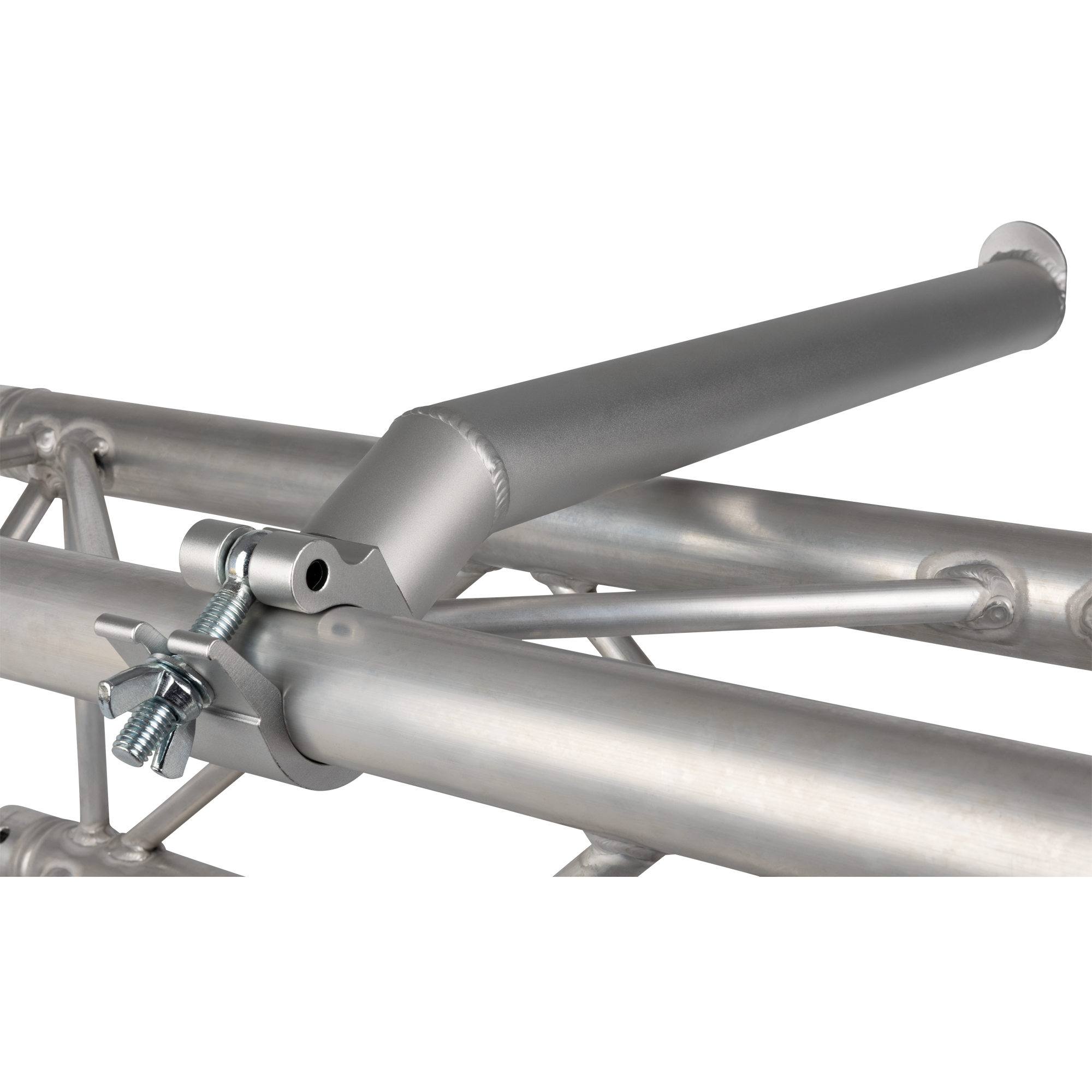 SHOWGEAR Angled Arm Coupler - Short WLL: 50 kg - Colore argento