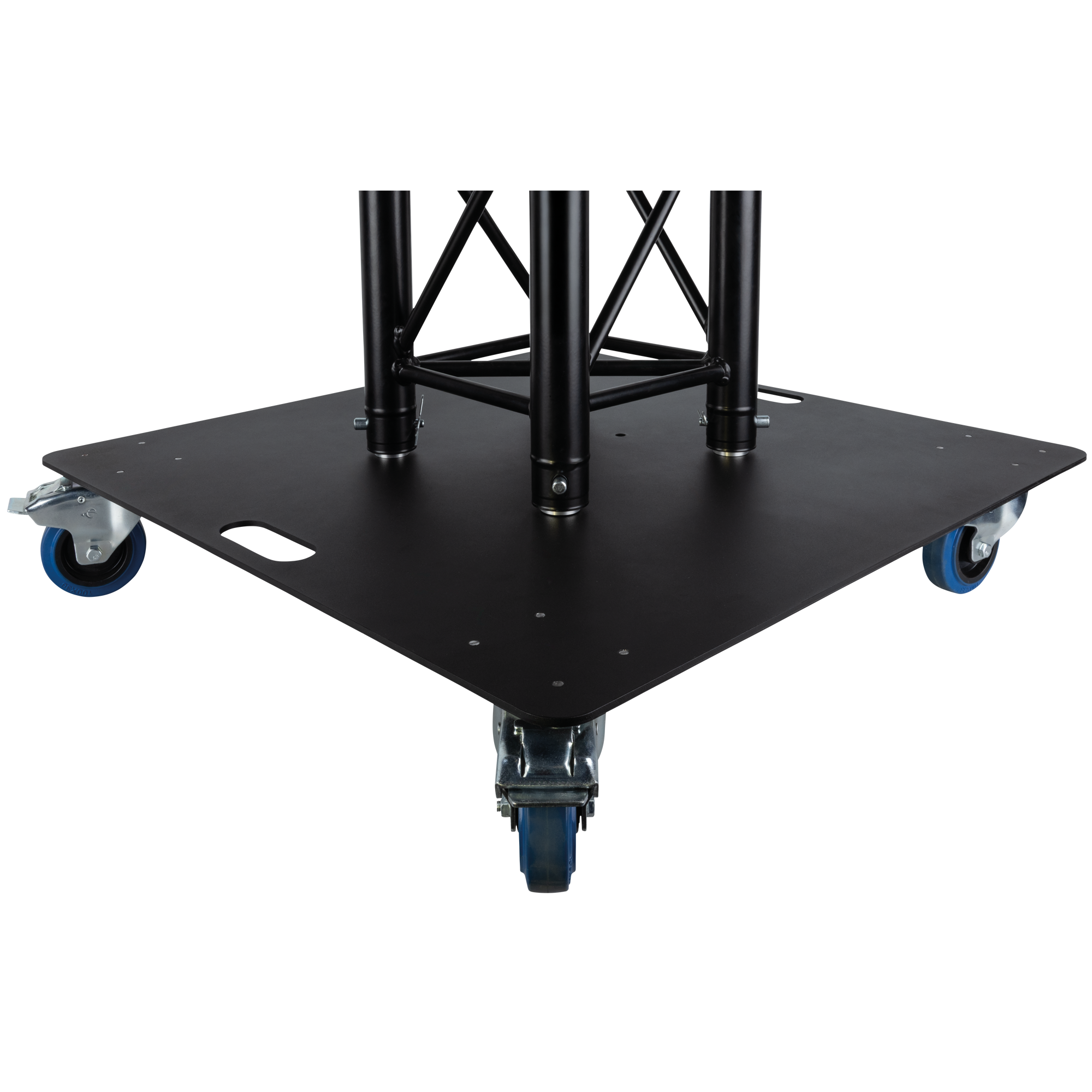 SHOWGEAR Universal Truss Base Plate 750 with wheels Per truss Pro-30 a gradini, quadrati e a triangolo
