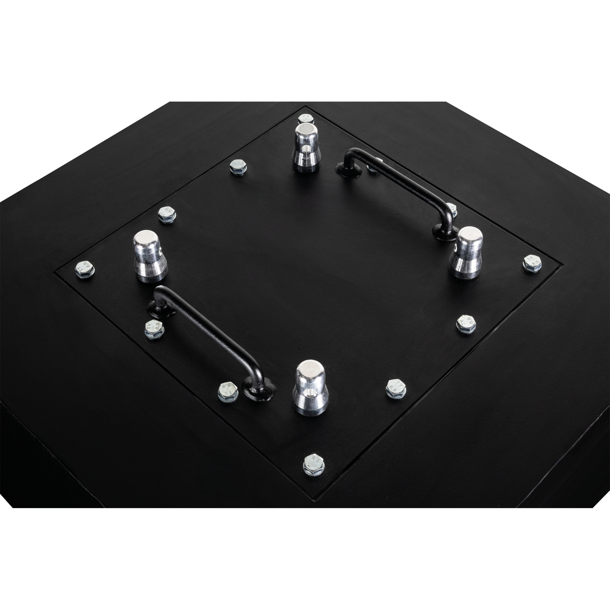 SHOWGEAR Ballast counterweight for P Truss with Adjustable Screw-Base Jacks P (Milos Ø 29,8 mm compatible), 625kg 625 kg - nero - 80 x 80 x 50 cm