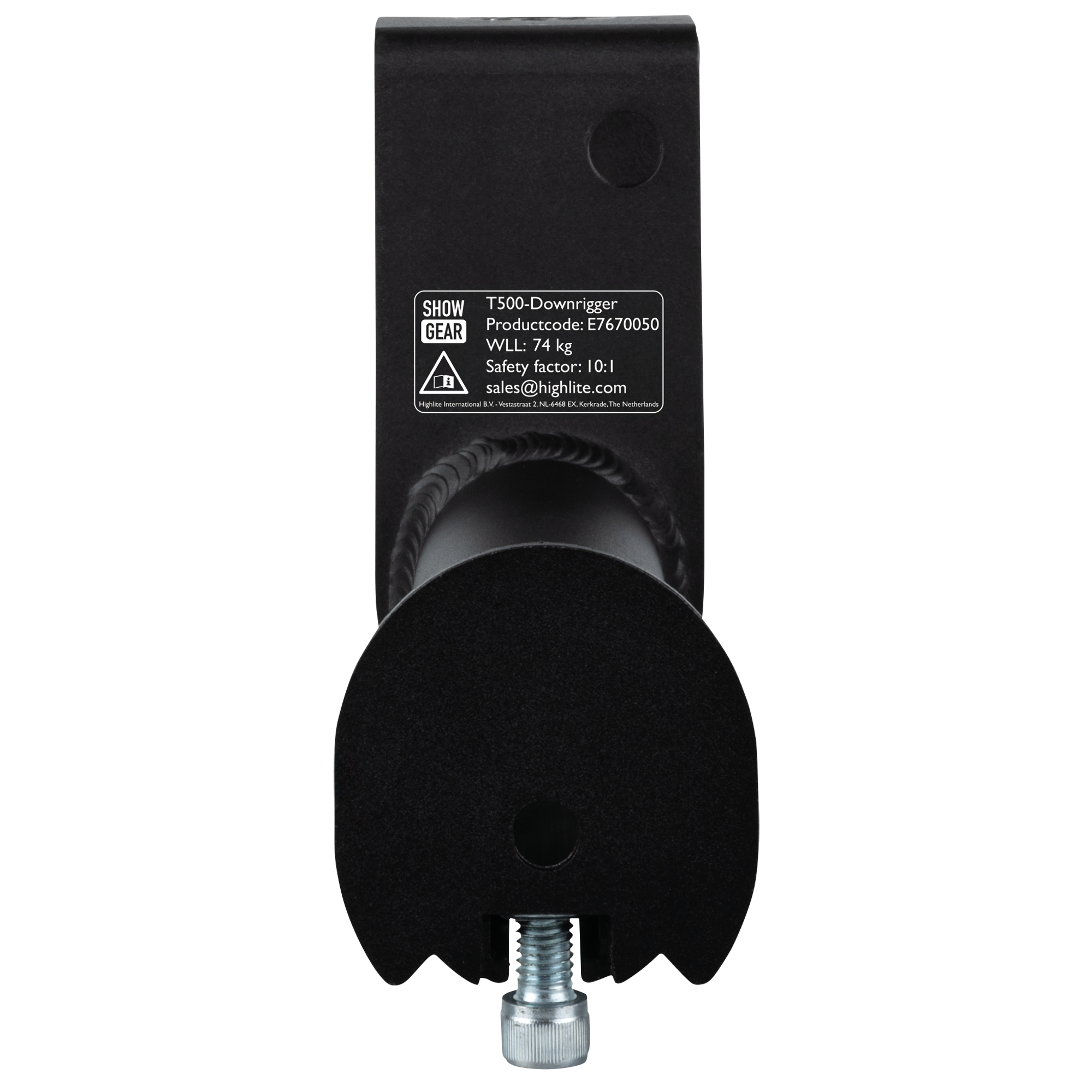 SHOWGEAR T-500 Downrigger Nero - F/G/P