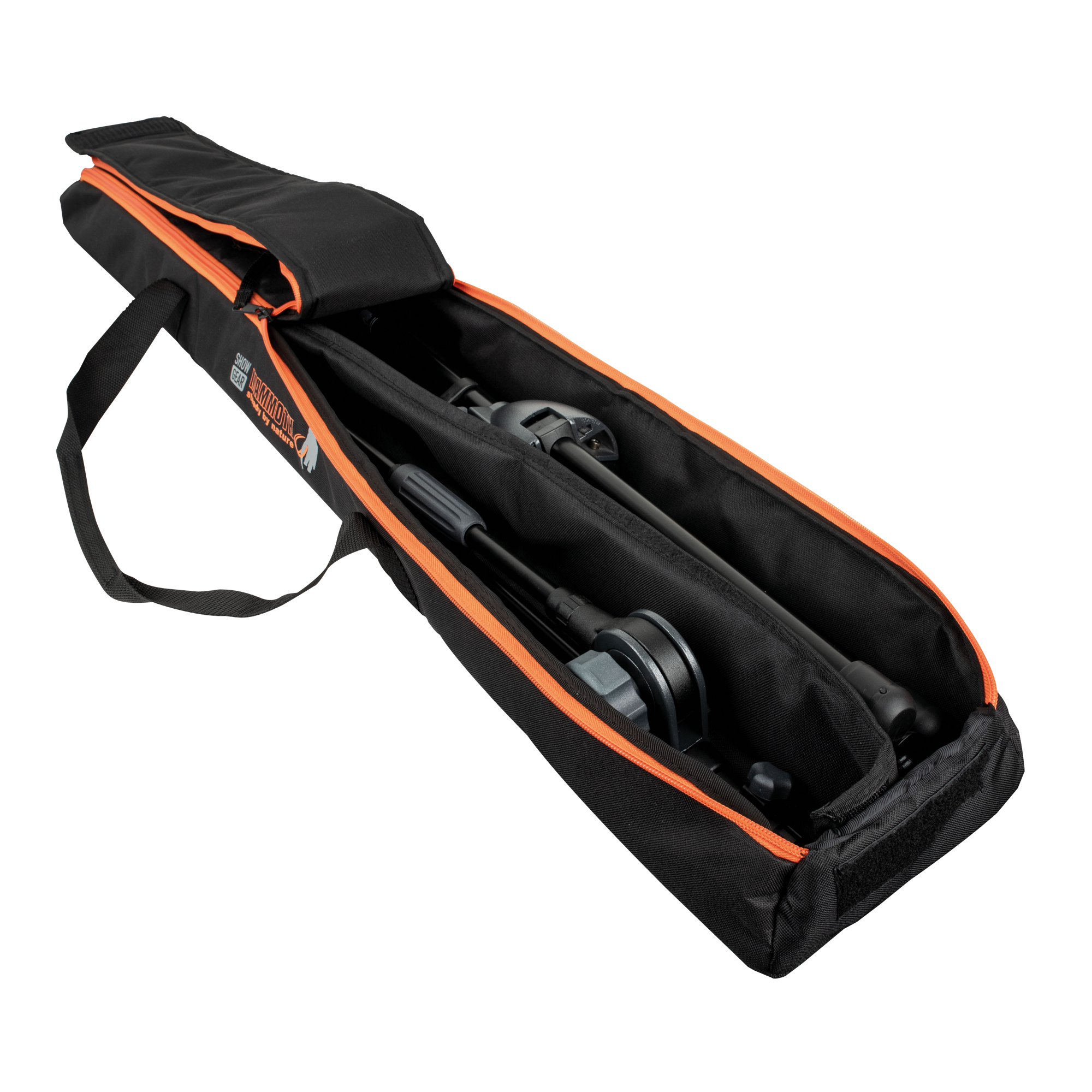 SHOWGEAR Transport Bag for 2 Stands 1 m Suitable for 2 stands, distance poles or 100 cm LED bars Adatta per 2 supporti, aste distanziatrici o barre LED da 100 cm