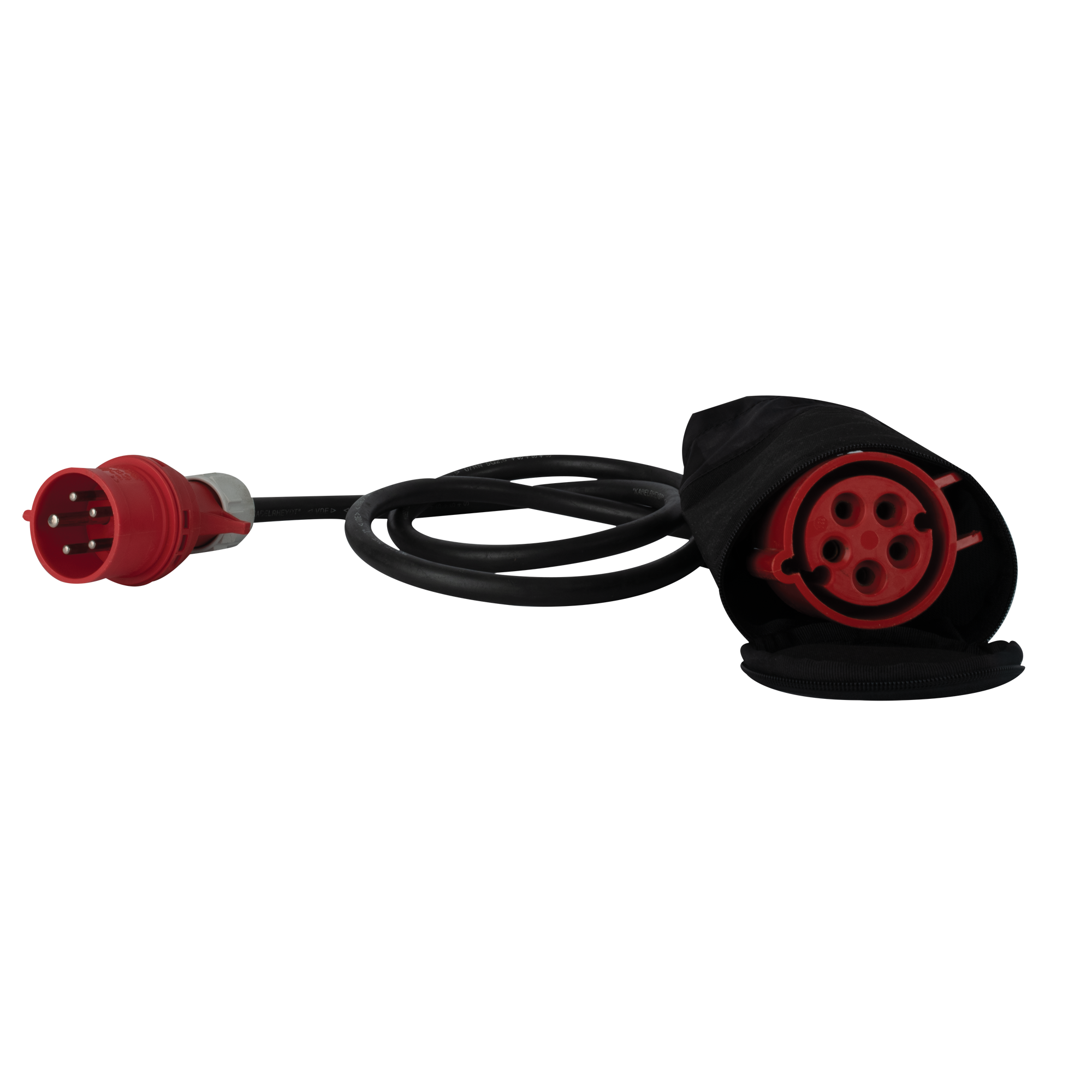 SHOWGEAR Cable Plug Protection Cover For Socapex, CEE 32A and CEE 16A - retrofittable Per Socapex, CEE 32A e CEE 16A - installabile in un secondo momento