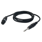 Dap FL02 - unbal. XLR/F 3P to Jack mono 6 m 6 m