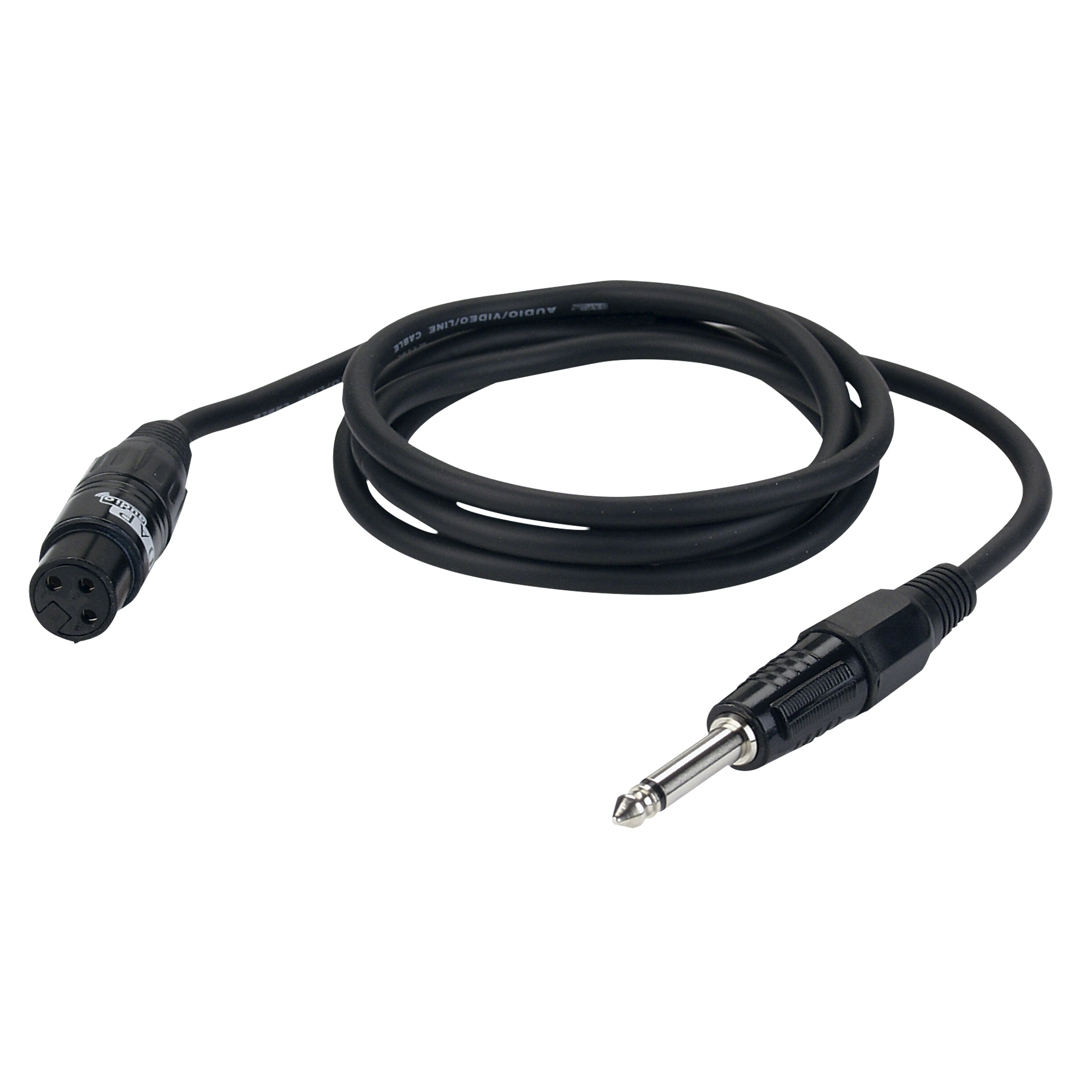 Dap FL02 - unbal. XLR/F 3P to Jack mono 6 m 6 m