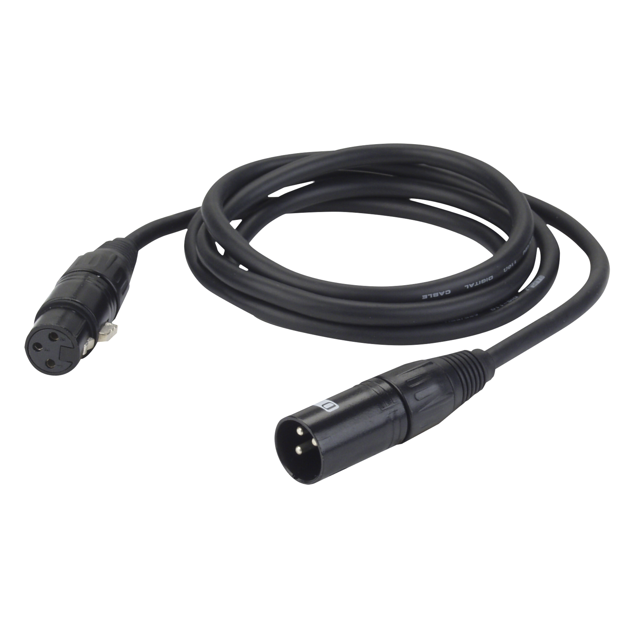 DAP FL09 - DMX/AES-EBU XLR/M 3P to XLR/F 3P 3 m 3 m