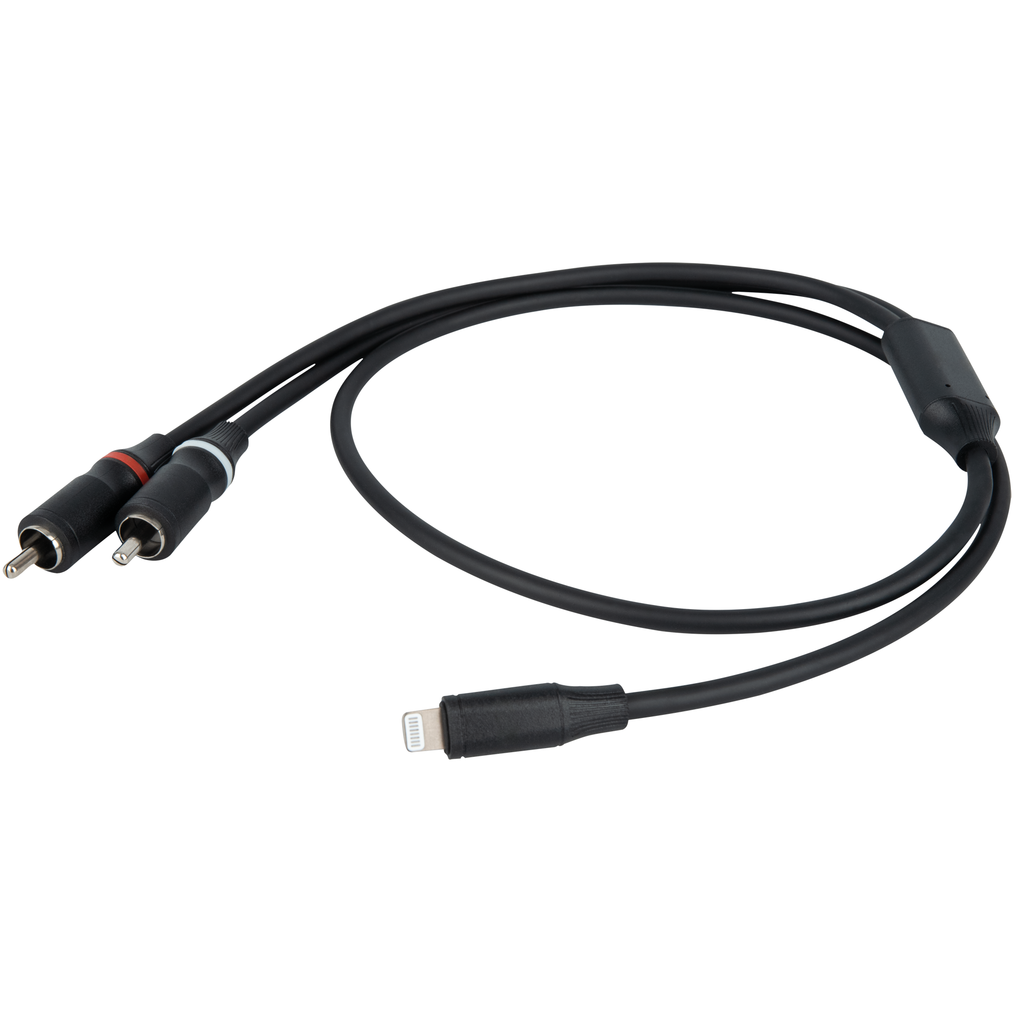 Dap FL100 - Lightning to 2 RCA male 0.75 m 0,75 m