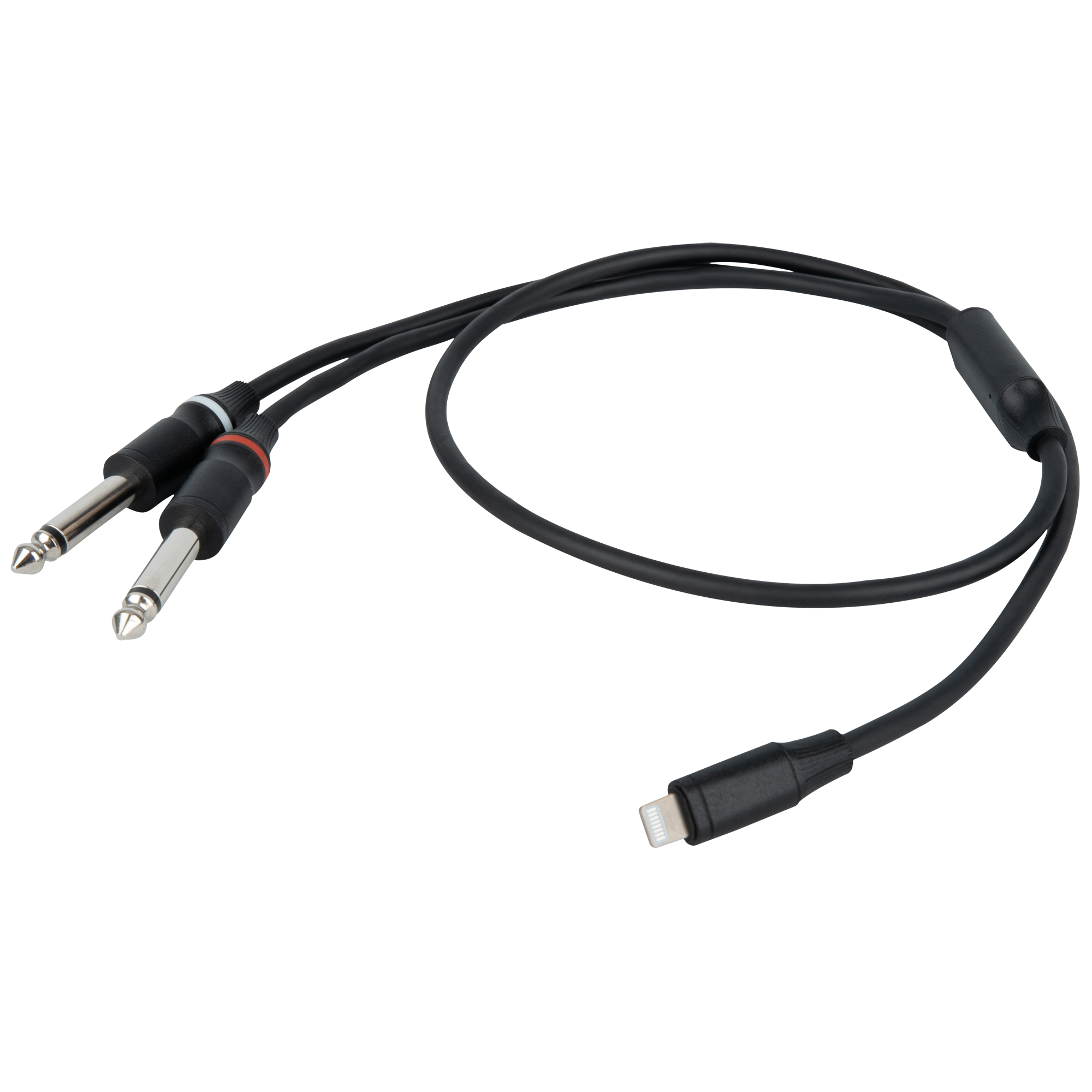 Dap FL101 - Lightning to 2 Mono Jack L/R 1.5 m 1,5 m