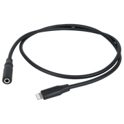 Dap FL104 - Lightning to Female Stereo mini-jack 0.75 m 0,75 m