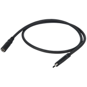 Dap FL114 - USB-C to Female Stereo mini-jack 0.75 m 0,75 m