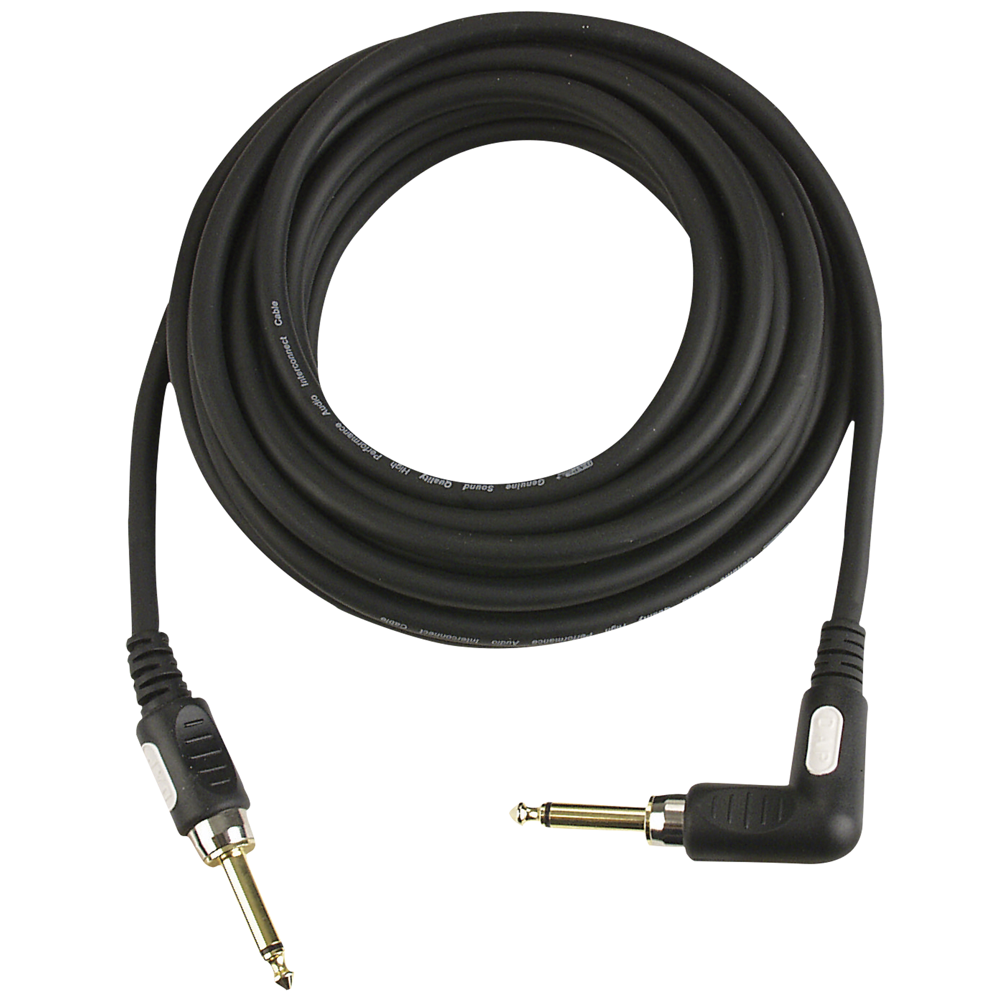 Dap FL18 - Stage Guitar Cable straight Ø 6 mm to 90° 6 m 6 m