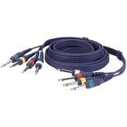 Dap FL20 - 4 mono Jack to 4 mono Jack 3 m 3 m
