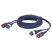 Dap FL24 - 2 RCA male L/R to 2 RCA male L/R 6 m 6 m