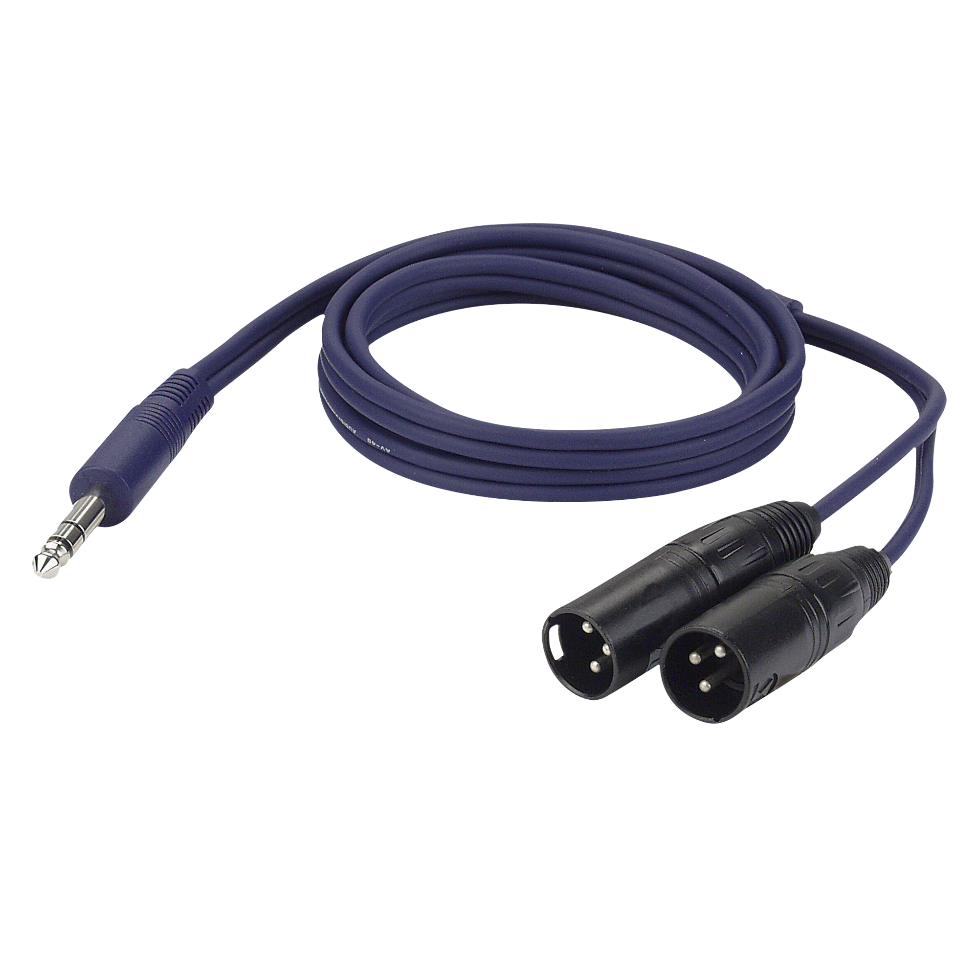 Dap FL36 - 2 x bal. XLR 3P, male to Jack stereo 1.5 m 1,5 m