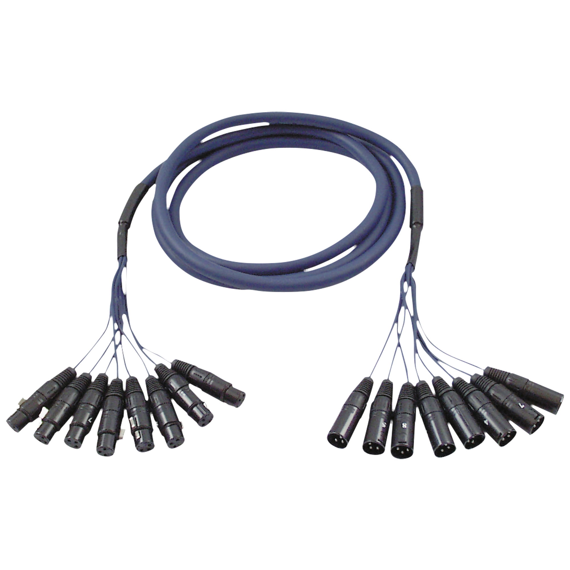 Dap FL60 - 8 XLR/M 3P to 8 XLR/F 3P 3 m 3 m