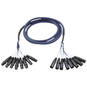 Dap FL60 - 8 XLR/M 3P to 8 XLR/F 3P 6 m 6 m