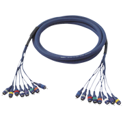 Dap FL65 - 8 RCA/M to 8 RCA/M 3 m 3 m
