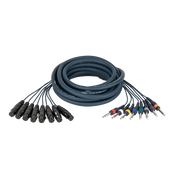 Dap FL67 - 8 XLR/F 3P to 8 Jack stereo 3 m 3 m