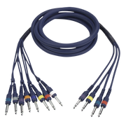 Dap FL69 - 8 Jack mono to 4 Jack stereo 6 m 6 m