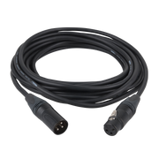 Dap FL72 - bal. XLR/M 3P to XLR/F 3P Neutrik XX series 6 m - black 6 m - nero