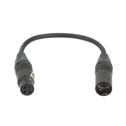 DAP 3-pin female to 5-pin male DMX adapter - Neutrik XX Adattatore per cavo