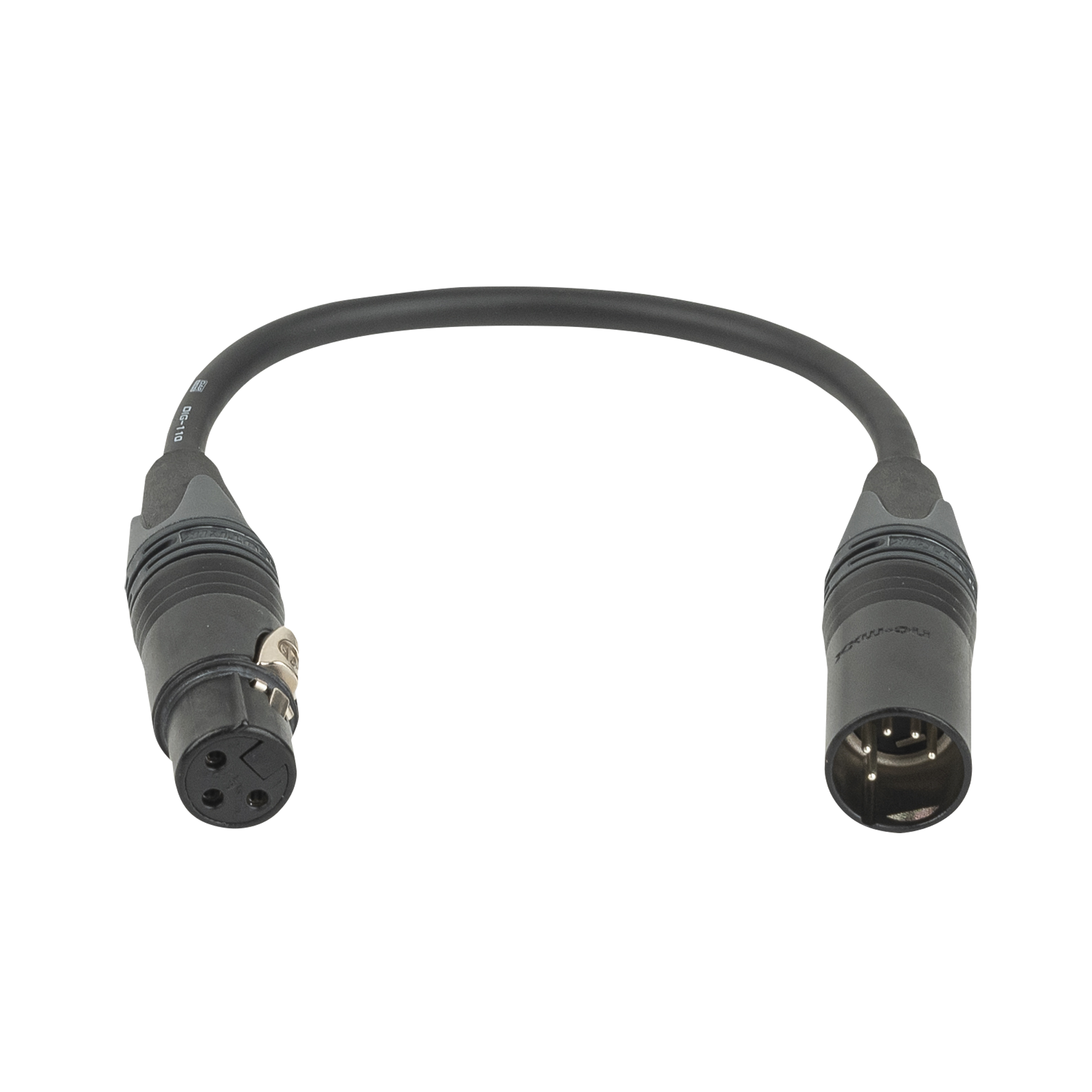 DAP 3-pin female to 5-pin male DMX adapter - Neutrik XX Adattatore per cavo