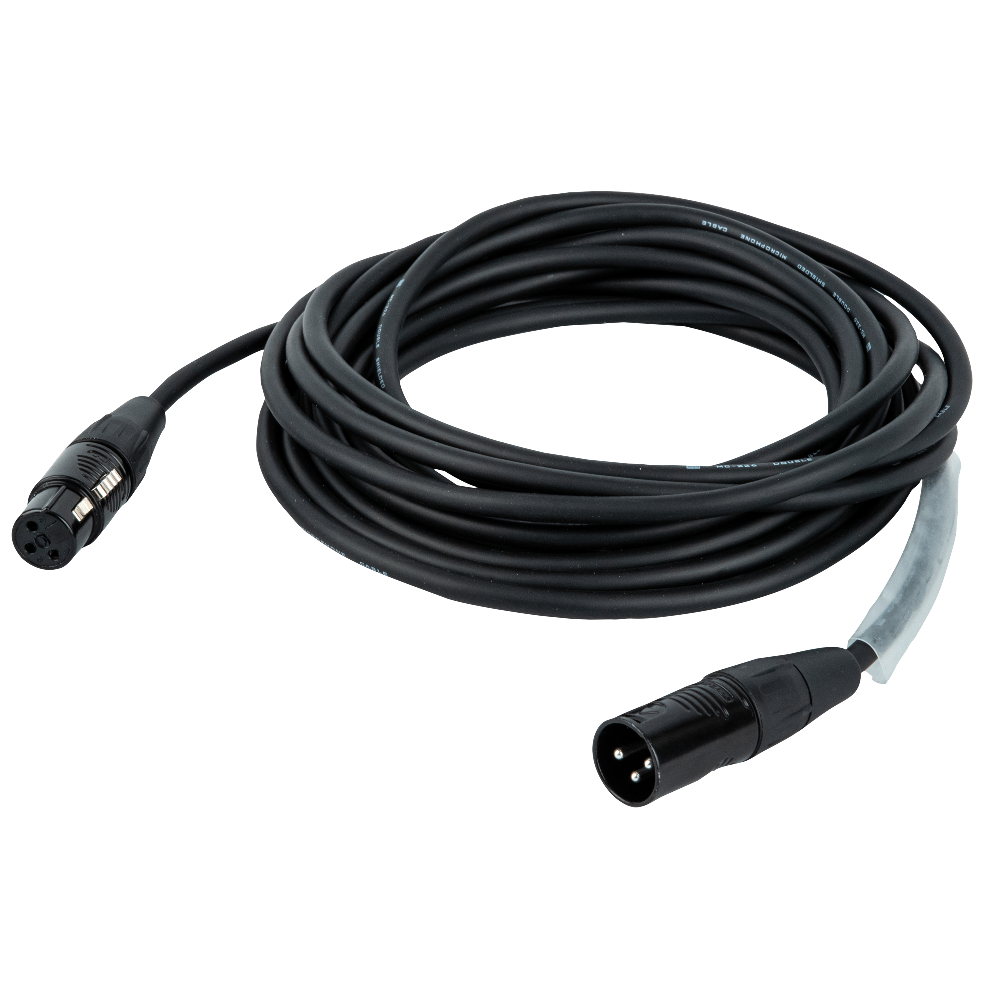 Dap FLR01 XLR M/F Mic/Line Cable Rean RC3 series 10 m - Silver plated 10 m - placcato argento